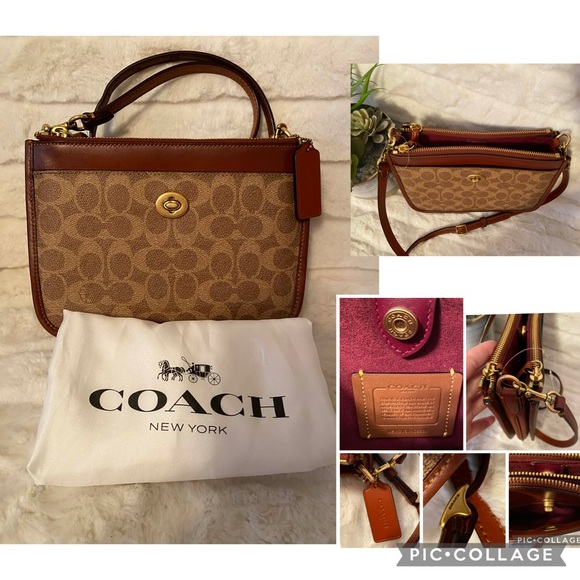 Coach Handbags - ✨🆕✨New Coach Signature Crossbody Bag